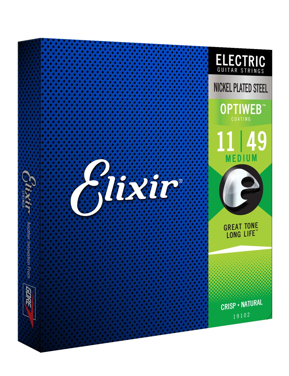 National Strings Elixir 19102 Optiweb Electric 11-49 Medium 2 National Strings Elixir 19102 Optiweb Electric 11-49 Medium