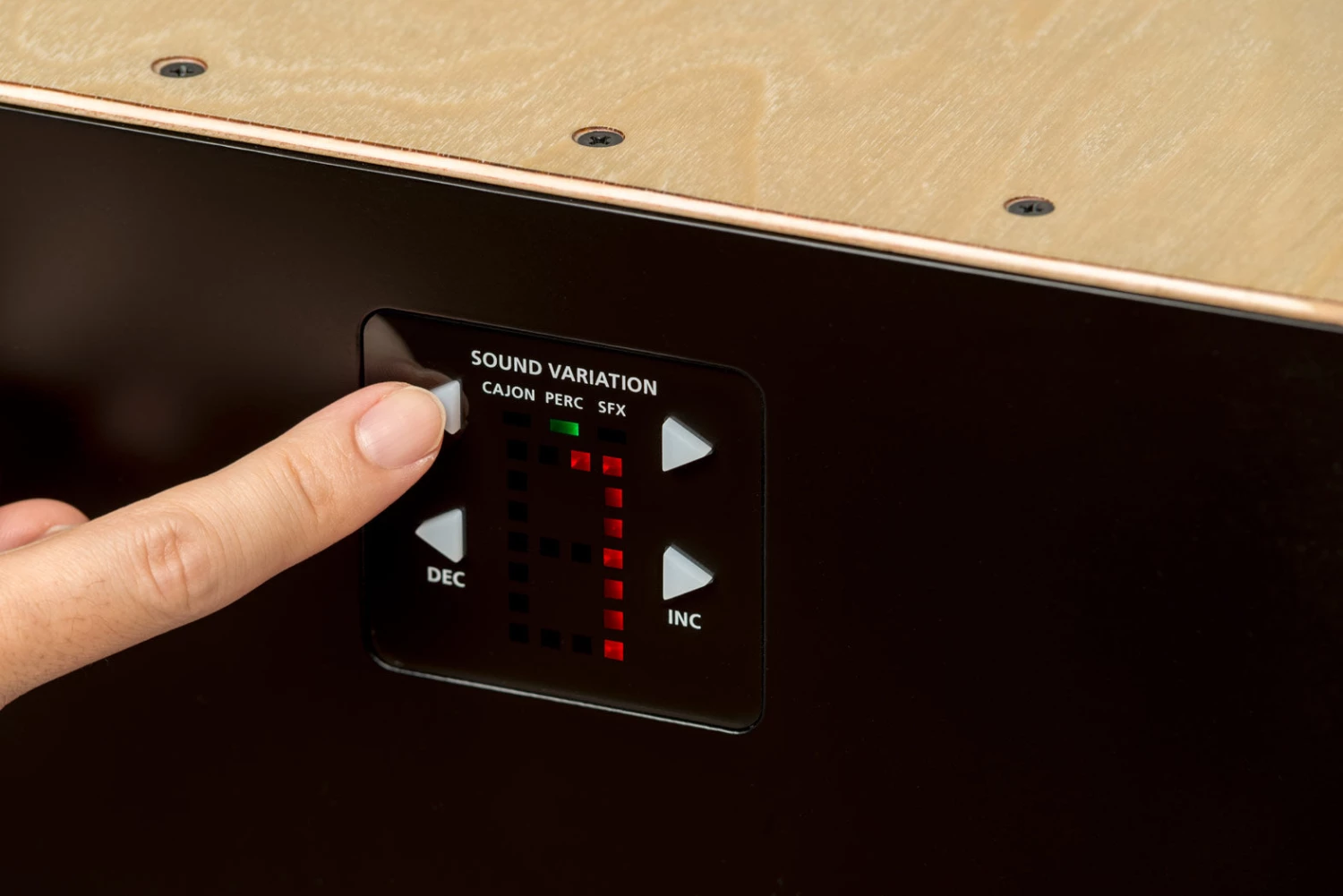 Drums Kits And Accessories Roland ELCajon Electronic Layered Cajon 3 Drums Kits And Accessories Roland ELCajon Electronic Layered Cajon