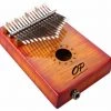 PRO MUSIC Kalimbas Opus Percussion 17-Key Curly Maple Kalimba With Pickup In Sunburst Gloss