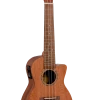 AMS 1880 UKULELE CO. 100 Series Concert Ukulele - Cutaway, Electric Acoustic Concert Ukuleles