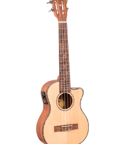 AMS 1880 UKULELE CO. 200 Series Tenor Ukulele - Cutaway, Electric Acoustic