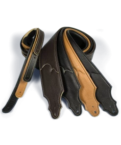 National Straps Franklin 2.5" Premium Chocolate Padded Glove Leather Strap