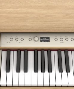 Roland F701 Digital Piano - Light Oak