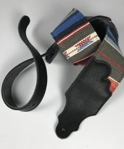 National Franklin 3" Saddle Blanket Strap With Black Glove Leather Ends