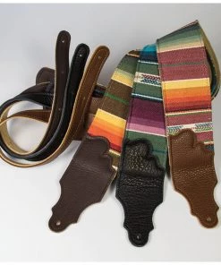 National Franklin 3" Saddle Blanket Strap With Black Glove Leather Ends