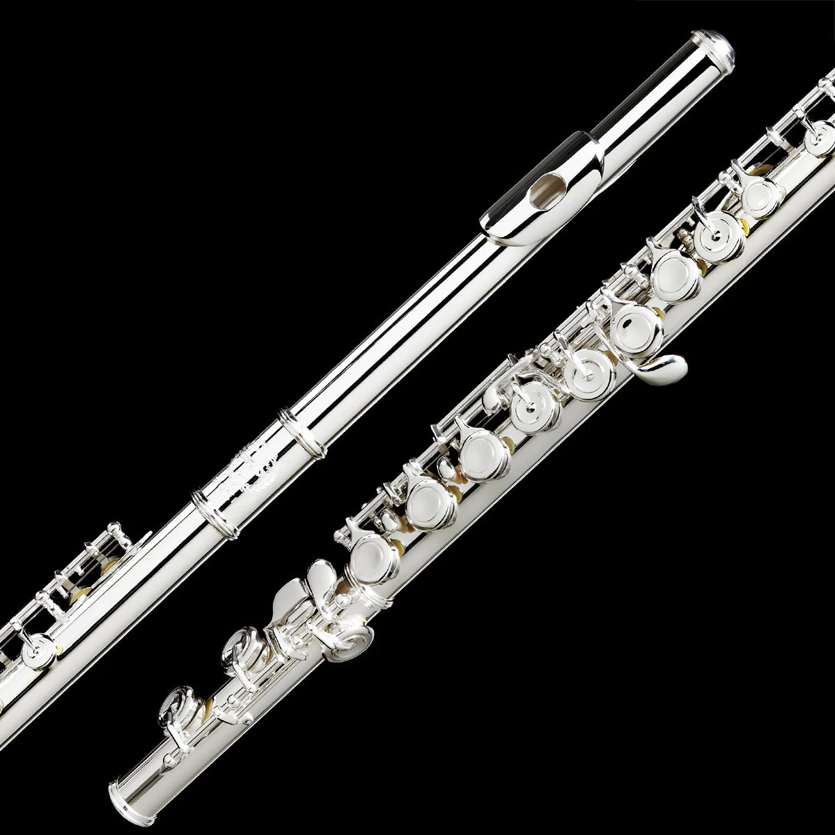 National Grassi 810MKII Silver Plated Flute With French Pointed Arms 2 National Grassi 810MKII Silver Plated Flute With French Pointed Arms
