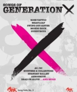 Hal Leonard Songs Of Generation X - PVG Books