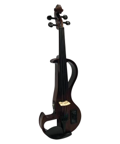 National Hidersine HEV3 4/4 Zebrawood Electric Student Violin Outfit