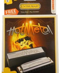 PRO MUSIC Harmonicas Hohner Hot Metal Harmonica - C
