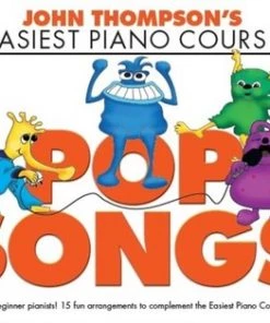 Hal Leonard JT Easiest Piano Course - Pop Songs