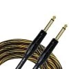 National Kirlin IWB201WB 20ft Premium Plus Wave Yellow Guitar Cable