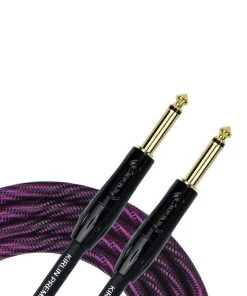 National Leads Kirlin IWB201WB 20ft Premium Plus Wave Purple Guitar Cable