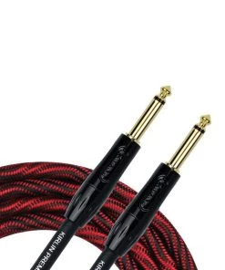 National Kirlin IWB201WB 20ft Premium Plus Wave Red Guitar Cable