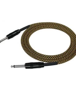 National Kirlin IWC201BY 10ft Tweed Woven Guitar Cable