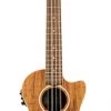 PRO MUSIC Tenor Ukuleles Lanikai Acacia Series 6-String Tenor AC/EL Ukulele In Natural Satin Finish