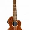 PRO MUSIC Concert Ukuleles Lanikai Bubinga Series Concert AC/EL Ukulele In Natural Satin Finish