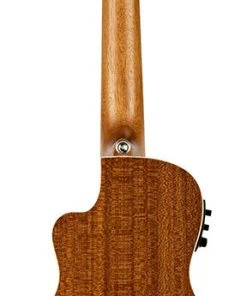 PRO MUSIC Lanikai Mahogany Series Concert AC/EL Ukulele In Natural Satin Finish Concert Ukuleles