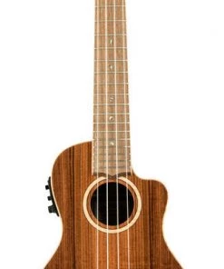 PRO MUSIC Lanikai Morado Series All Solid Concert AC/EL Ukulele In Natural Gloss Finish