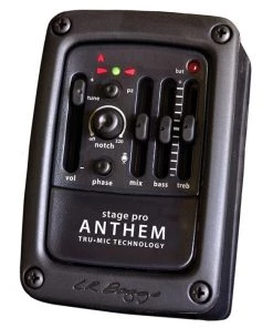 National Guitar Preamp/Pickups LR Baggs ANTHSTAGE Anthem Stagepro Acoustic Guitar Preamp System With Element Pickup & Microphone