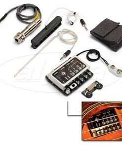 National LR Baggs IMIX Internal Soundhole Mixing Preamp W Remote