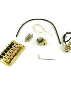 National LR Baggs XBridge Fixed Bridge Gold Guitar Preamp/Pickups