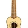 PRO MUSIC Lanikai Solid Spruce Top Series Soprano Ukulele In Natural Satin Finish