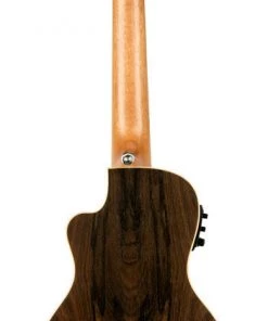 PRO MUSIC Lanikai Ziricote Series Concert AC/EL Ukulele In Natural Satin Finish Concert Ukuleles