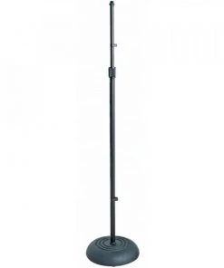 MaxxMusic Microphone Straight Stand - Round Base