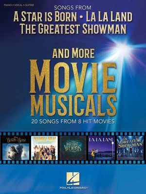 Hal Leonard Books Songs From A Star Is Born, La La Land, The Greatest Showman And More! - PVG 1 Hal Leonard Books Songs From A Star Is Born, La La Land, The Greatest Showman And More! - PVG
