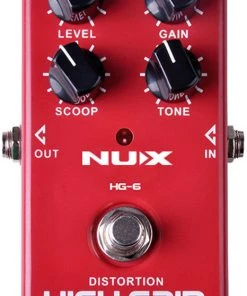 PRO MUSIC Pedals NU-X Analog Series HG-6 Modern High-Gain Effects Pedal