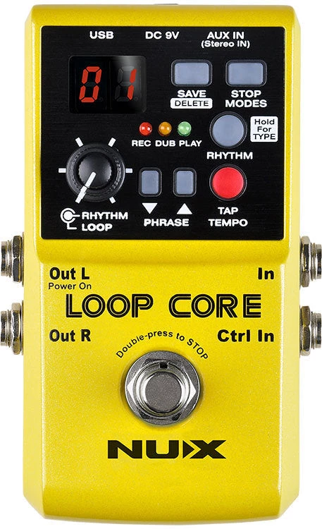 PRO MUSIC NU-X Core Stompbox Series Loop Core Effects Pedal 1 PRO MUSIC NU-X Core Stompbox Series Loop Core Effects Pedal