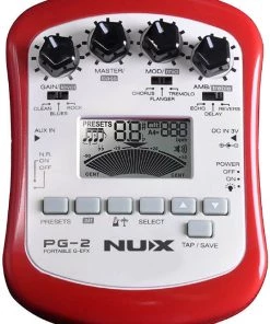 PRO MUSIC Pedals NU-X Portable Series PG-2 Electric Guitar Multi-FX Unit