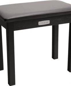 PRO MUSIC Digital Pianos NU-X Keyboard/Piano Bench Wood & Vinyl With Storage In Black