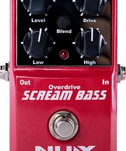 PRO MUSIC Pedals NU-X Core Stompbox Series Scream Bass Overdrive Effects Pedal