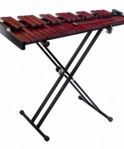 PRO MUSIC Opus Percussion 37-Note Rosewood Bar Xylophone With Stand & Carry Bag