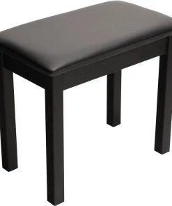 PRO MUSIC Digital Pianos Keyboard/Piano Bench Wood & Vinyl With Storage In Black