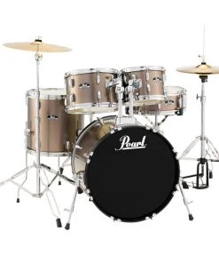 Dynamic Pearl Roadshow 20" Fusion 5 Piece Drum Kit - Bronze Metallic