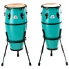 Dynamic Congas Pearl Primero Series Fiber Conga Set - Deco Blue