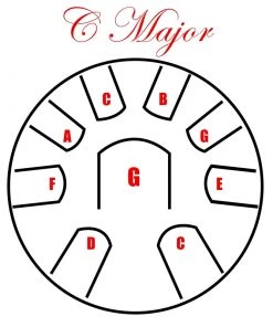 Dynamic Tongue Drums Pearl Awakening Tongue Drum - C Major