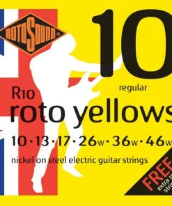 National Rotosound R10 Roto Yellows Electric String Set Strings