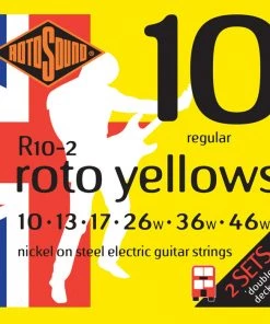 National Rotosound R10 Roto Yellows Electric Strings 2 PK