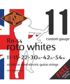 National Rotosound R1154 Roto Whites Electric Detune 11-54 Strings