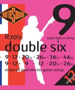 National Rotosound R30SL Roto 12 String Electric 9-46 Set