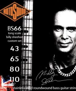 National Strings Rotosound BS66 Billy Sheehan Custom String Set