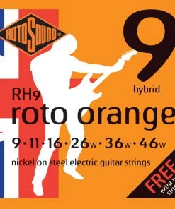 National Rotosound RH9 Roto Orange Electric String Set 9 - 46 Strings
