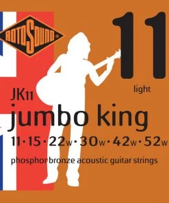 National Rotosound JK11 Jumbo King Phosphor Bronze 11 - 52 String