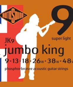 National Strings Rotosound JK9 Jumbo King Phosphor Bronze 9-48 String Set