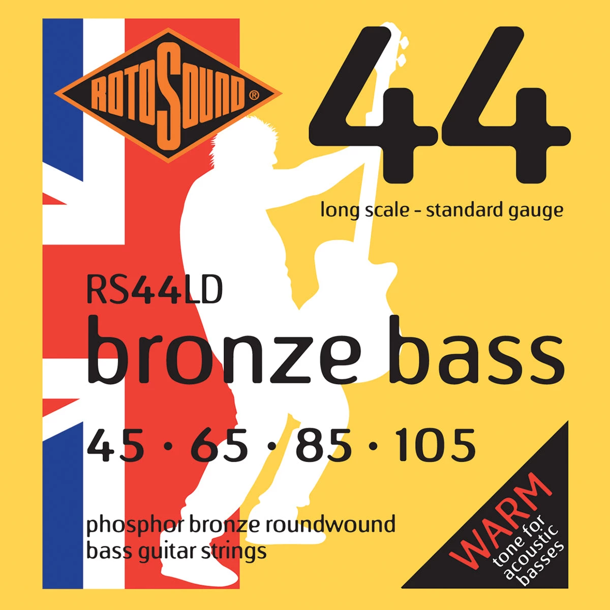 National Strings Rotosound RS44LD Acoustic Bronze Bass 45-105 1 National Strings Rotosound RS44LD Acoustic Bronze Bass 45-105