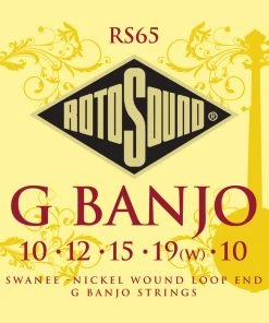 National Rotosound RS65 Banjo 5 String Set - Loop End