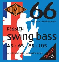 National Strings Rotosound RS66LDN Swing Bass66 45-105 Nickel